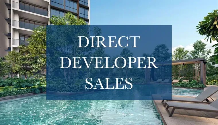 Sophia Meadow showflat — Direct Developer Sales pool and landscaping